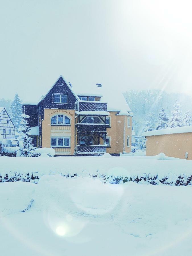 Ferienhaus Alte Post Mulda Dış mekan fotoğraf